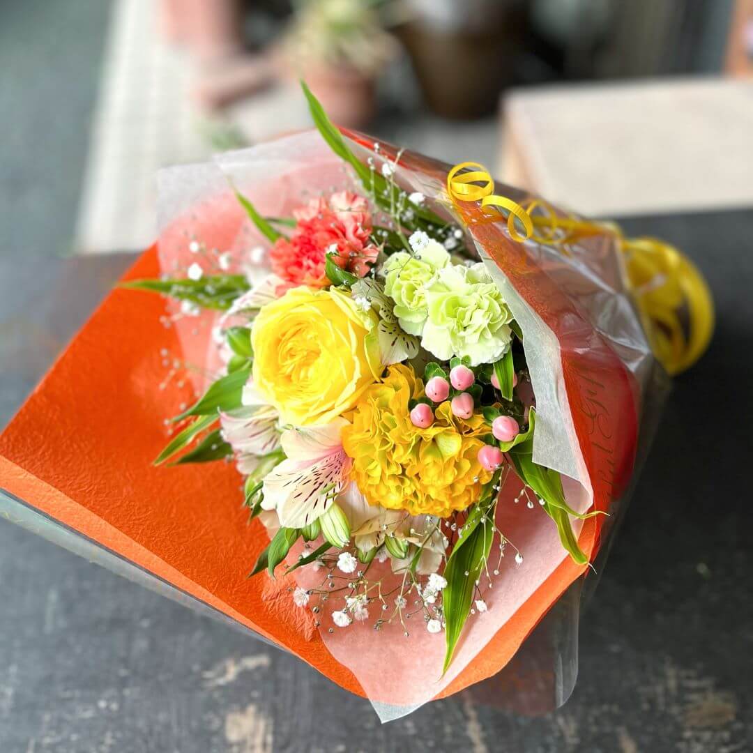 入学卒業祝い花束③