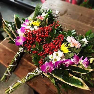 お正月の花 豊橋の花屋 フラワーハウスたなべ