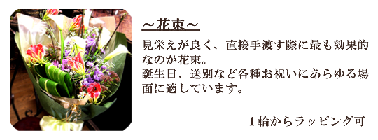 花束 / 豊橋の花屋、フラワーハウスたなべ